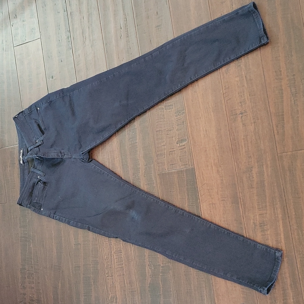 Dark blue jeans